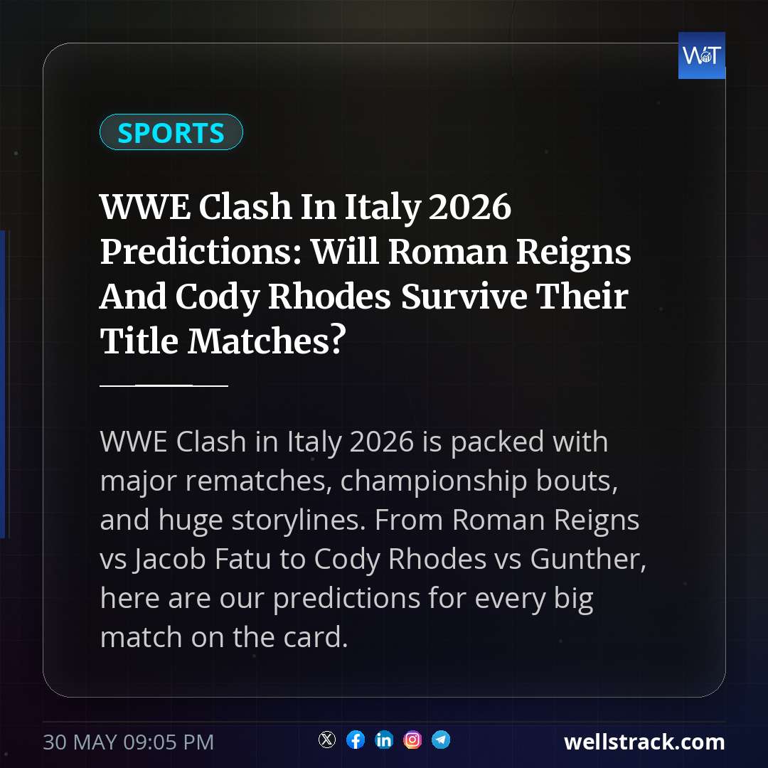 WWE Clash In Italy 2026 Predictions: Will Roman Reigns And Cody Rhodes Survive Their Title Matches? — WellsTrack