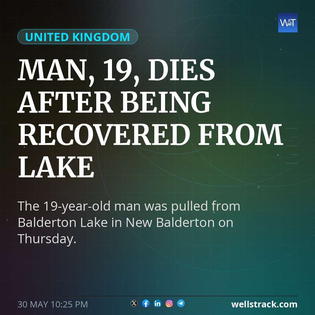 Man, 19, dies after being recovered from lake — WellsTrack