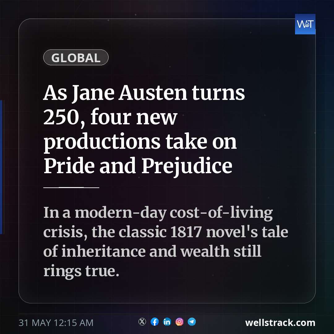 As Jane Austen turns 250, four new productions take on Pride and Prejudice — WellsTrack