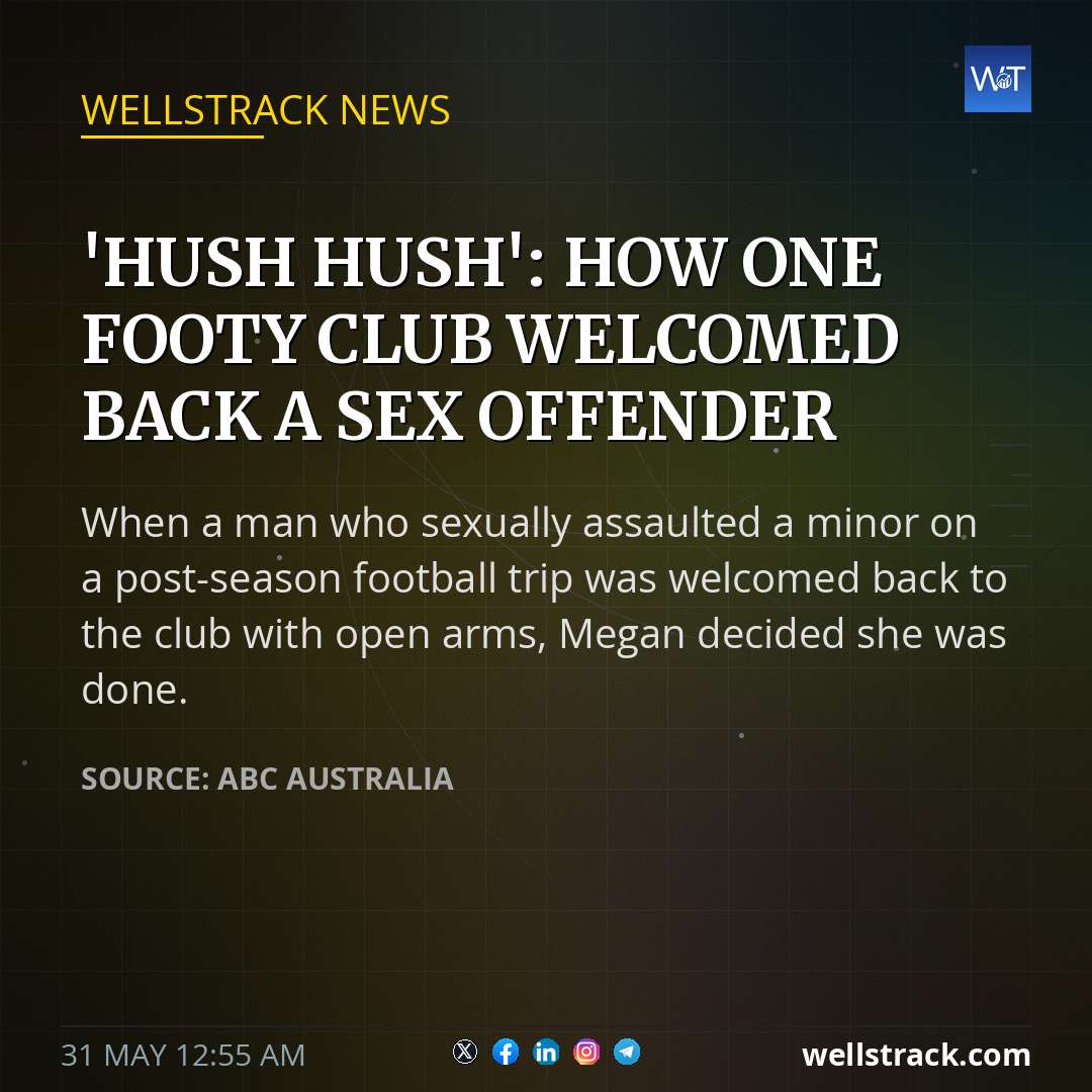 'Hush hush': How one footy club welcomed back a sex offender — WellsTrack