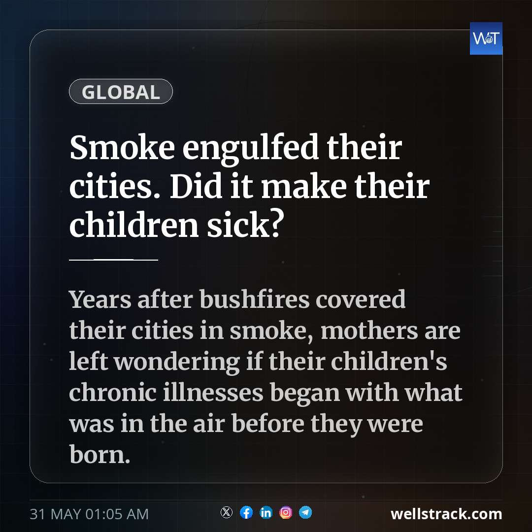 Smoke engulfed their cities. Did it make their children sick? — WellsTrack