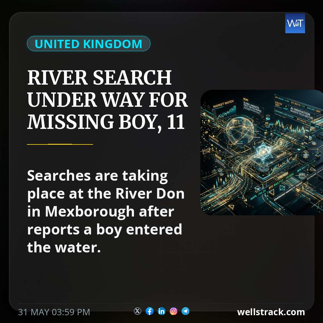 River search under way for missing boy, 11 — WellsTrack
