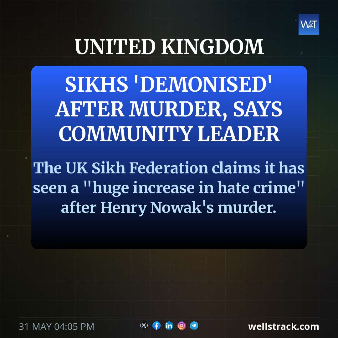 Sikhs 'demonised' after murder, says community leader — WellsTrack