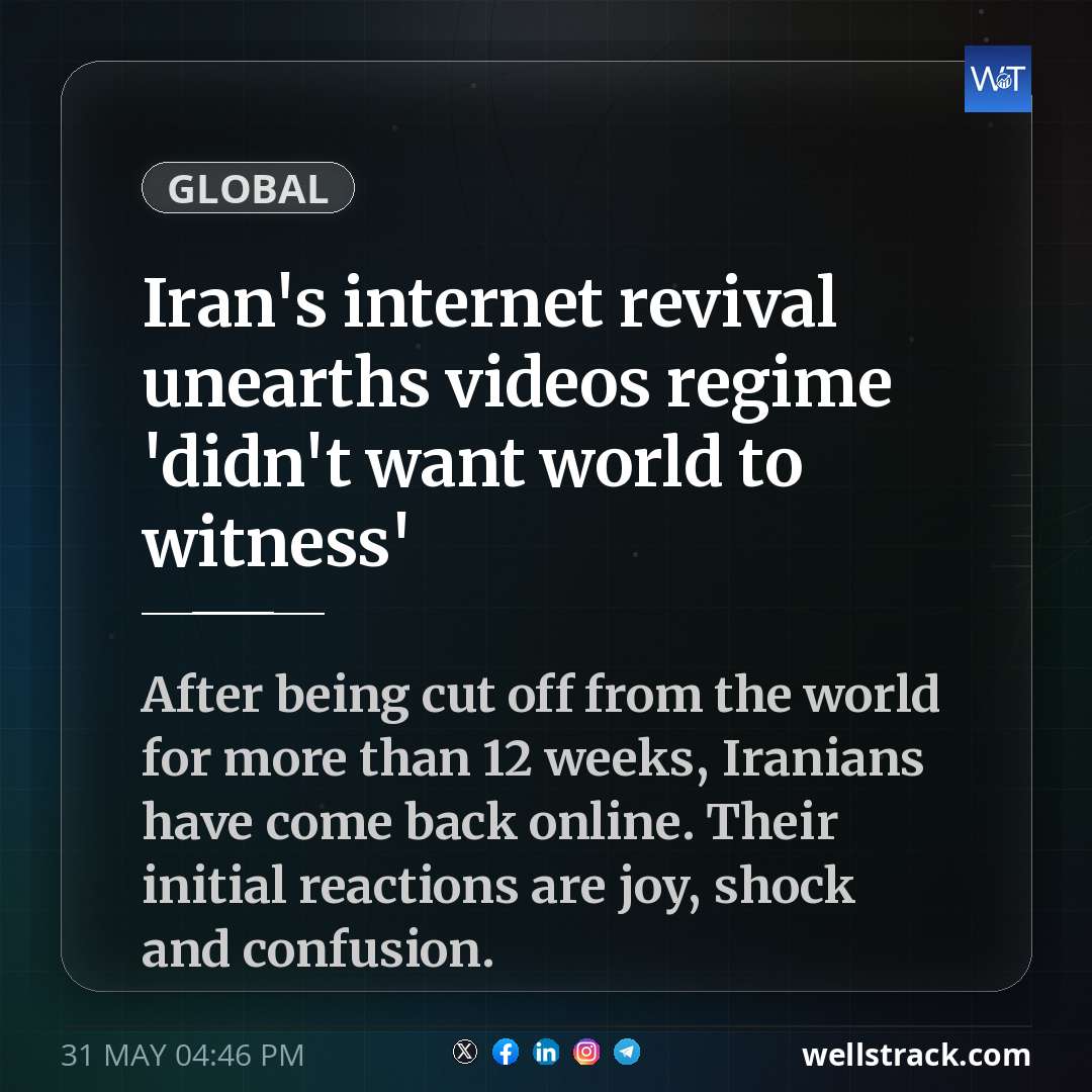 Iran's internet revival unearths videos regime 'didn't want world to witness' — WellsTrack