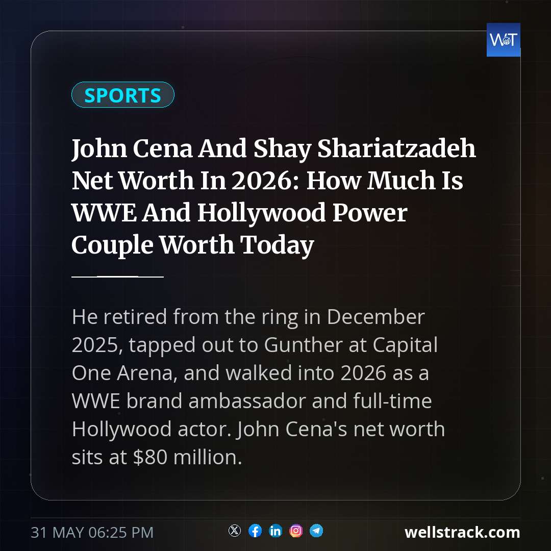 John Cena And Shay Shariatzadeh Net Worth In 2026: How Much Is WWE And Hollywood Power Couple Worth Today — WellsTrack