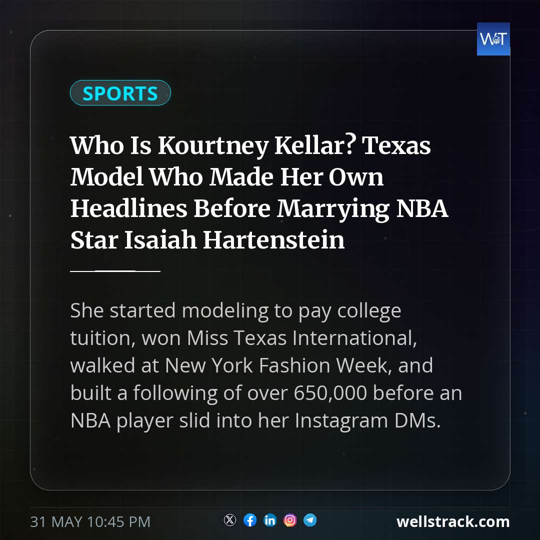 Who Is Kourtney Kellar? Texas Model Who Made Her Own Headlines Before Marrying NBA Star Isaiah Hartenstein — WellsTrack