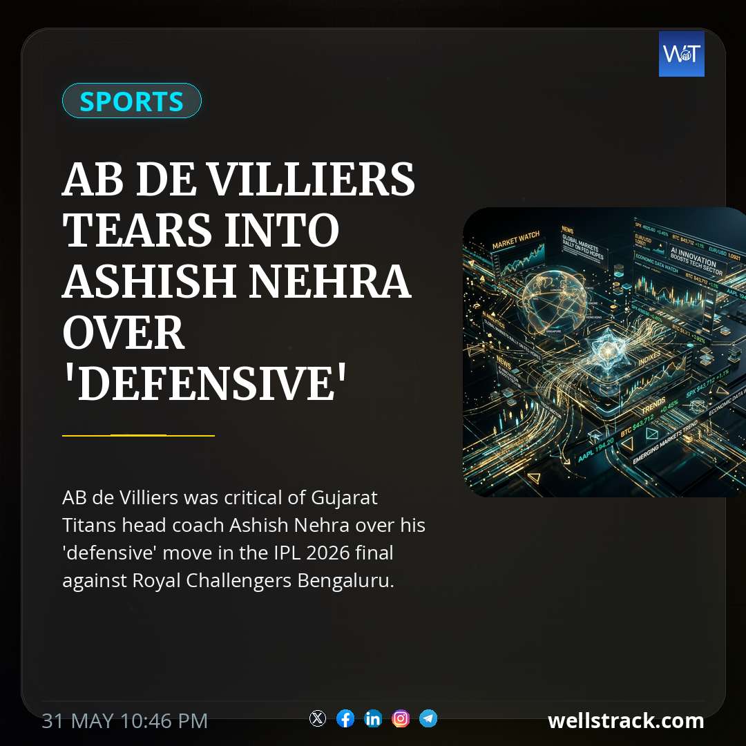 AB De Villiers Tears Into Ashish Nehra Over 'Defensive' Move: 'Is That Clear Enough?' — WellsTrack