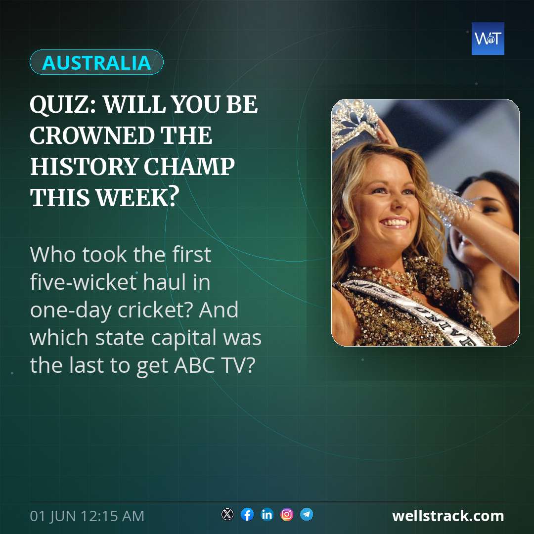 Quiz: Will you be crowned the history champ this week? — WellsTrack