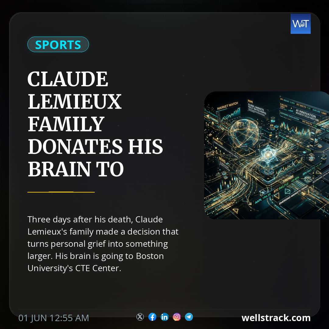 Claude Lemieux Family Donates His Brain To Boston University CTE Center — WellsTrack