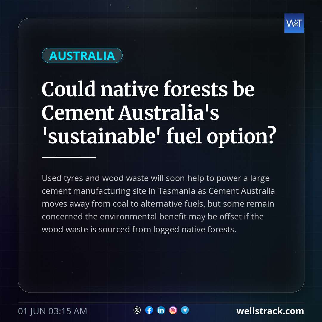 Could native forests be Cement Australia's 'sustainable' fuel option? — WellsTrack
