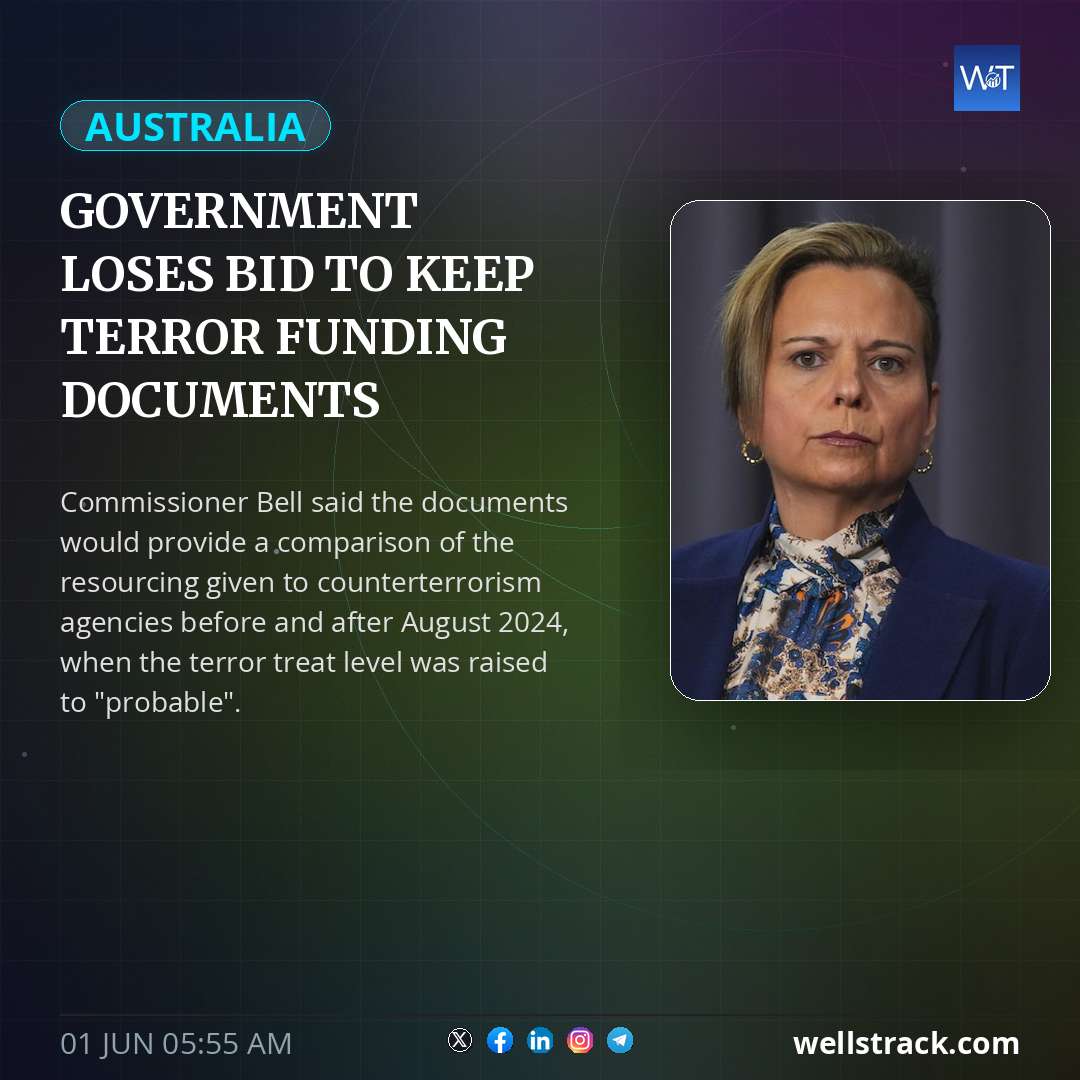Government loses bid to keep terror funding documents secret — WellsTrack