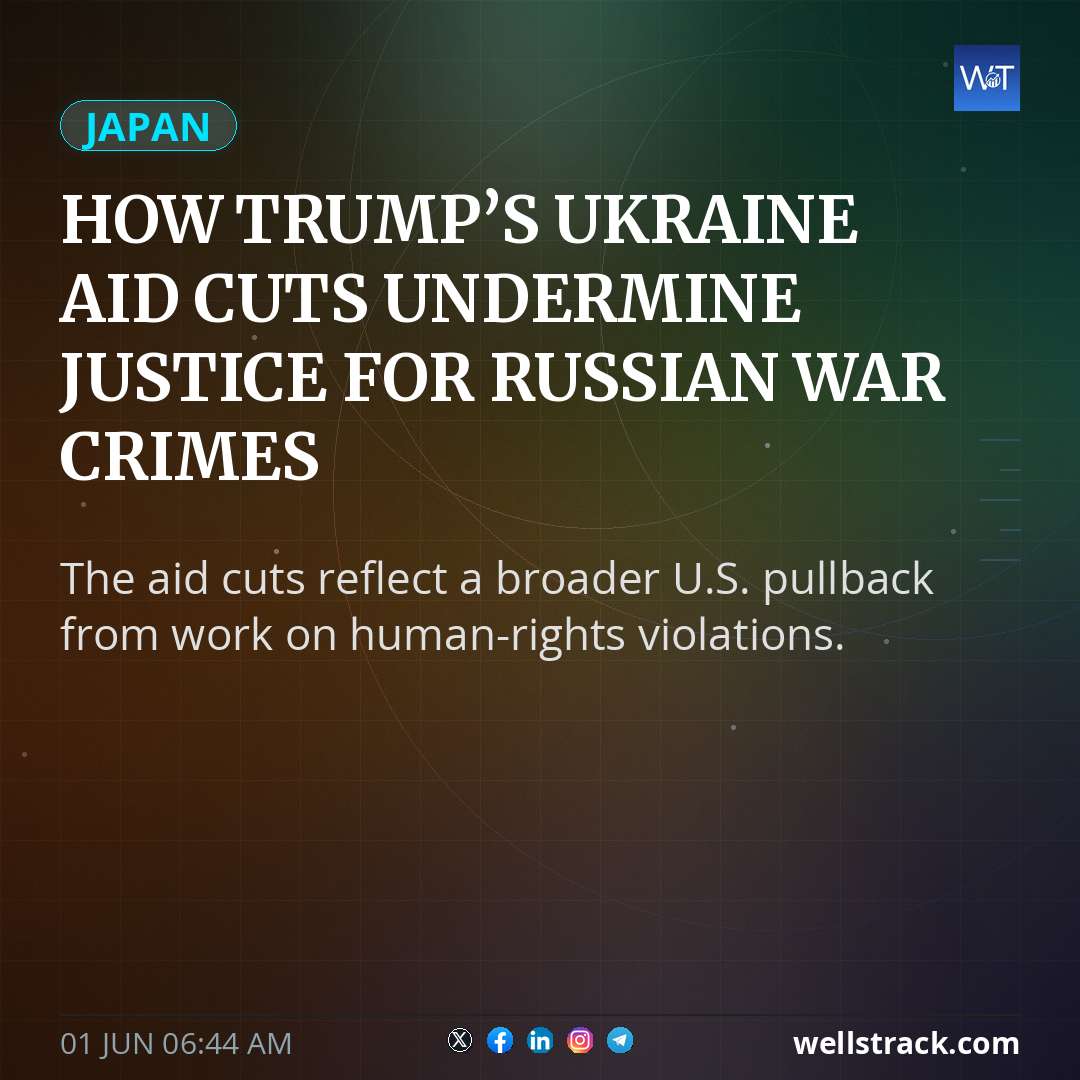 How Trump’s Ukraine aid cuts undermine justice for Russian war crimes — WellsTrack