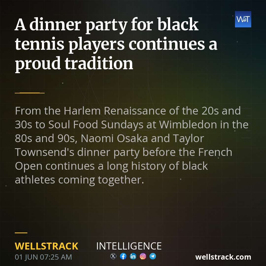 A dinner party for black tennis players continues a proud tradition — WellsTrack
