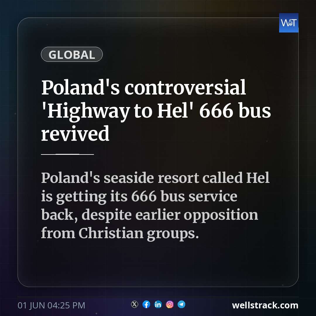 Poland's controversial 'Highway to Hel' 666 bus revived — WellsTrack