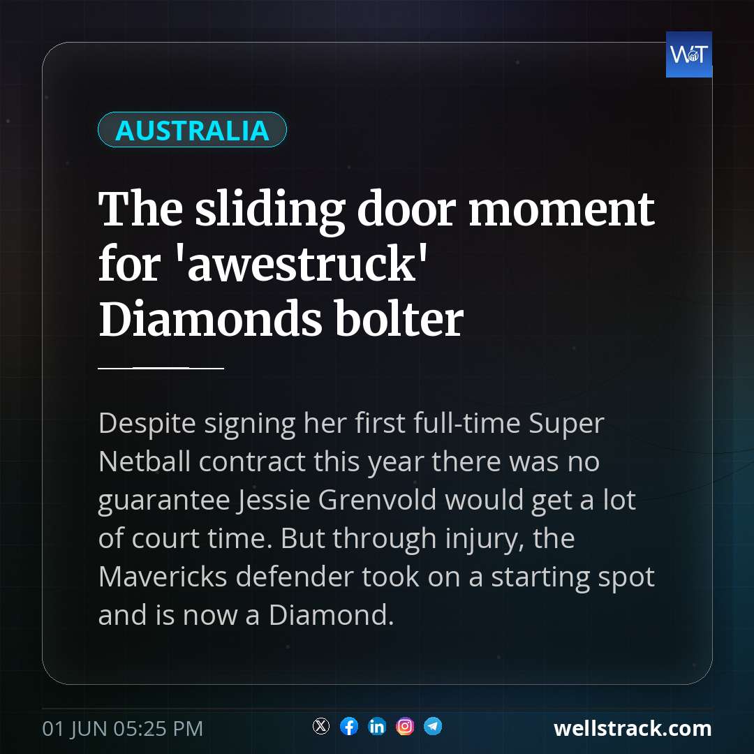 The sliding door moment for 'awestruck' Diamonds bolter — WellsTrack