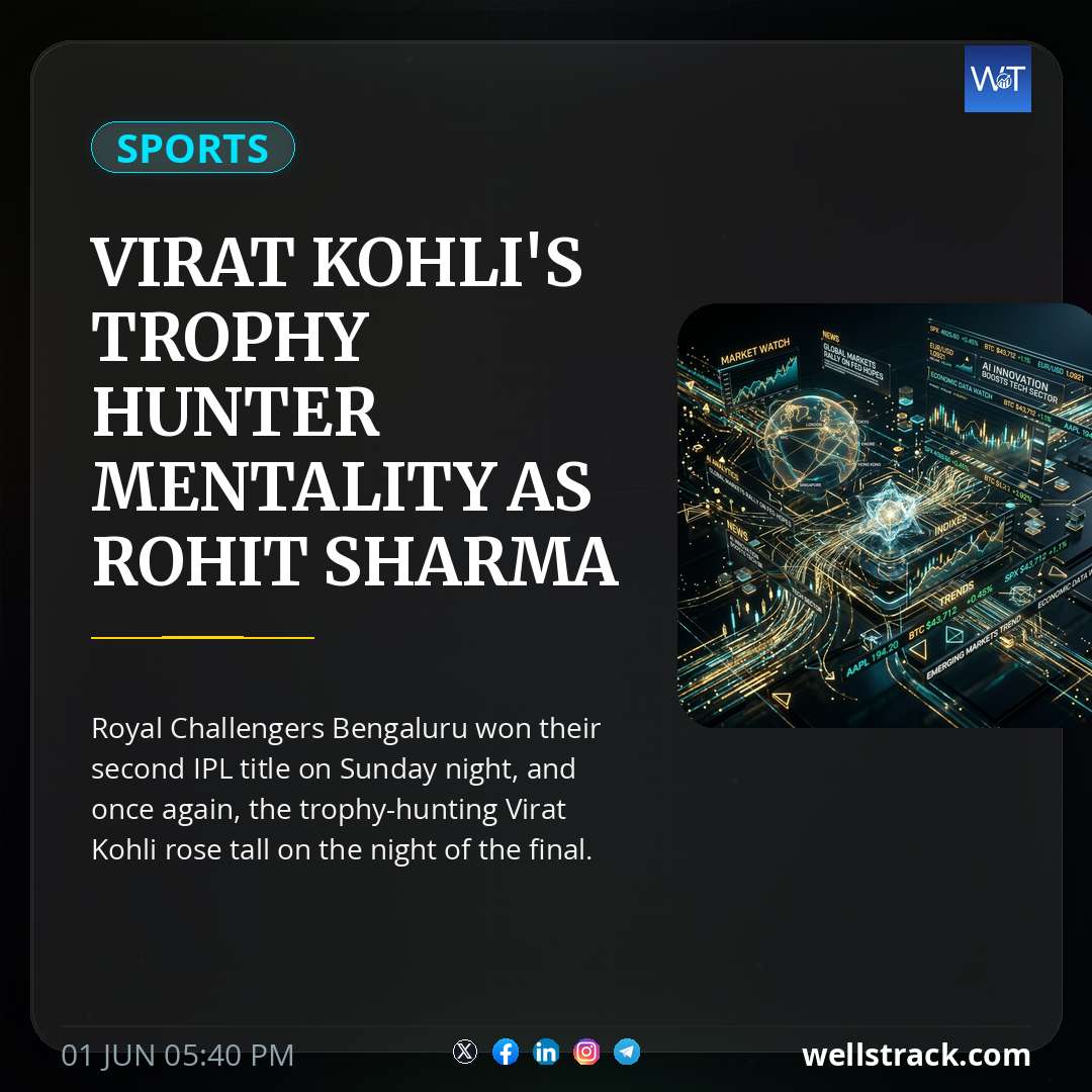 Virat Kohli's Trophy Hunter Mentality As Rohit Sharma Slips Away — WellsTrack