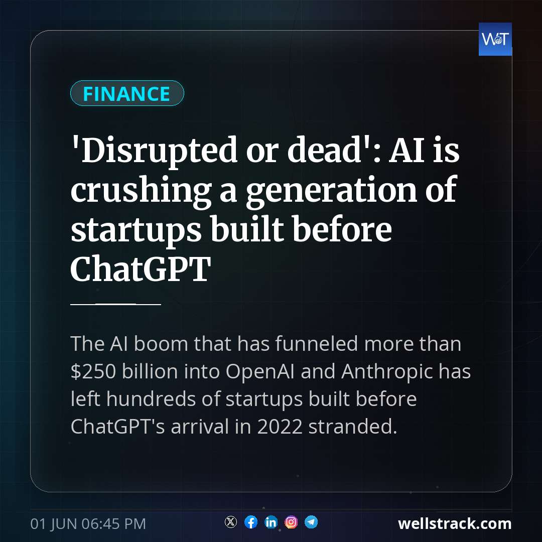 'Disrupted or dead': AI is crushing a generation of startups built before ChatGPT
