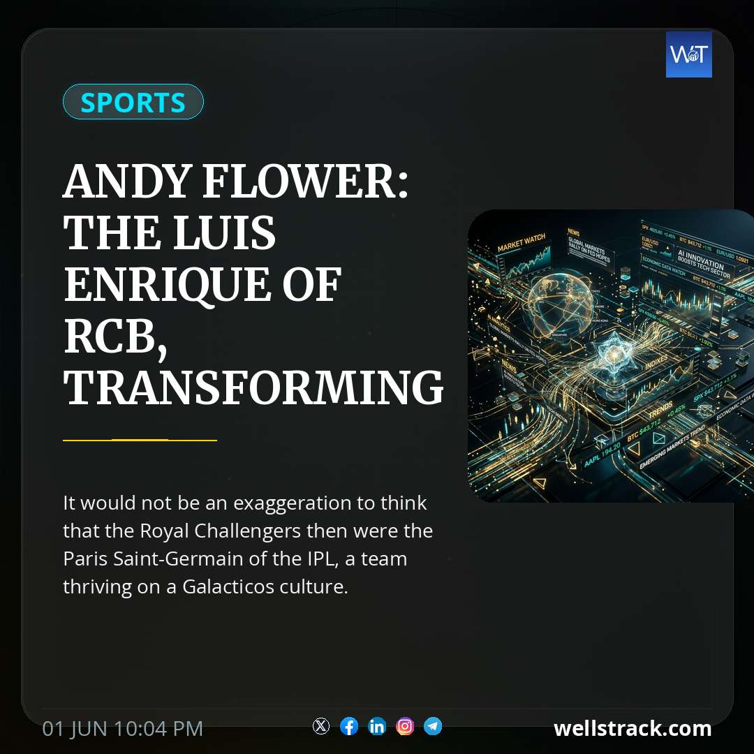 Andy Flower: The Luis Enrique Of RCB, Transforming Team To Back-To-Back IPL Champions — WellsTrack