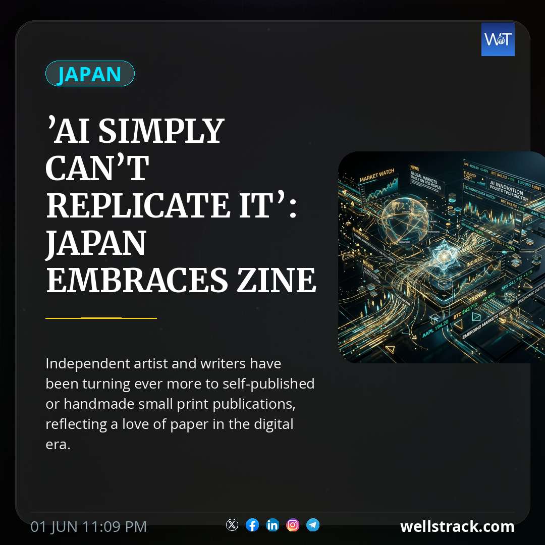 ’AI simply can’t replicate it’: Japan embraces zine trend — WellsTrack