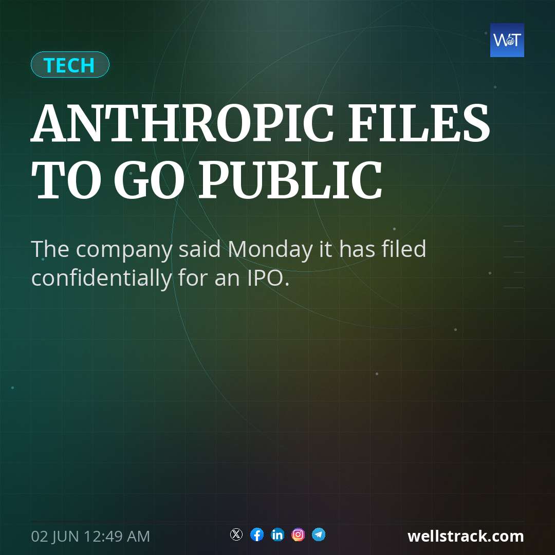 Anthropic files to go public — WellsTrack