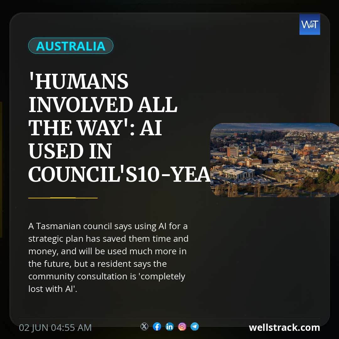 'Humans involved all the way': AI used in council's10-year plan — WellsTrack
