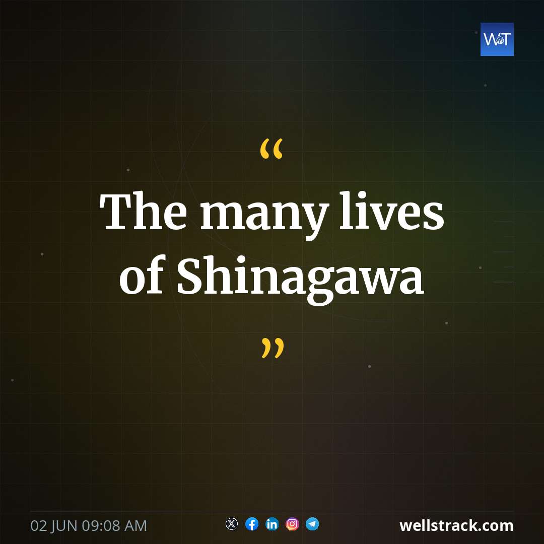 The many lives of Shinagawa — WellsTrack
