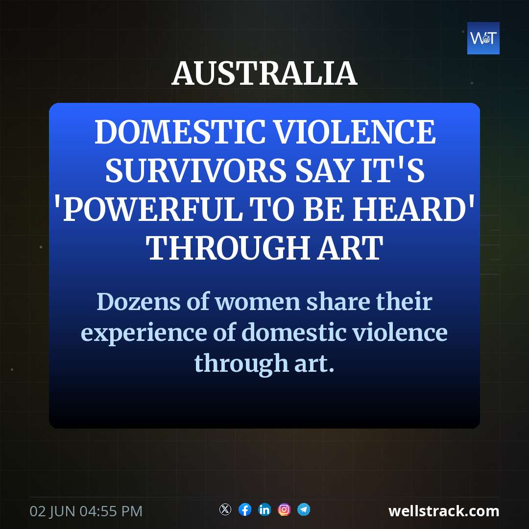 Domestic violence survivors say it's 'powerful to be heard' through art