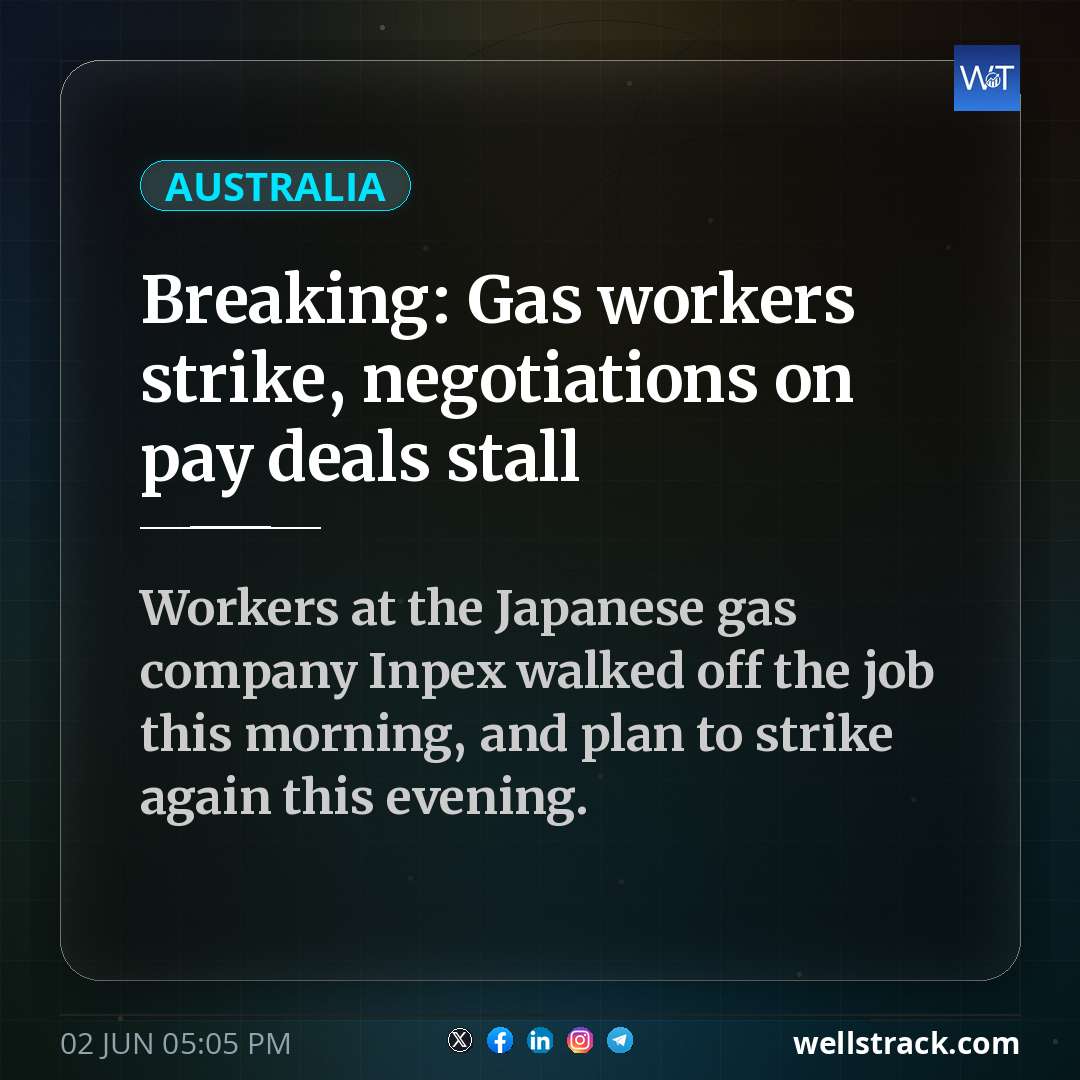Breaking: Gas workers strike, negotiations on pay deals stall