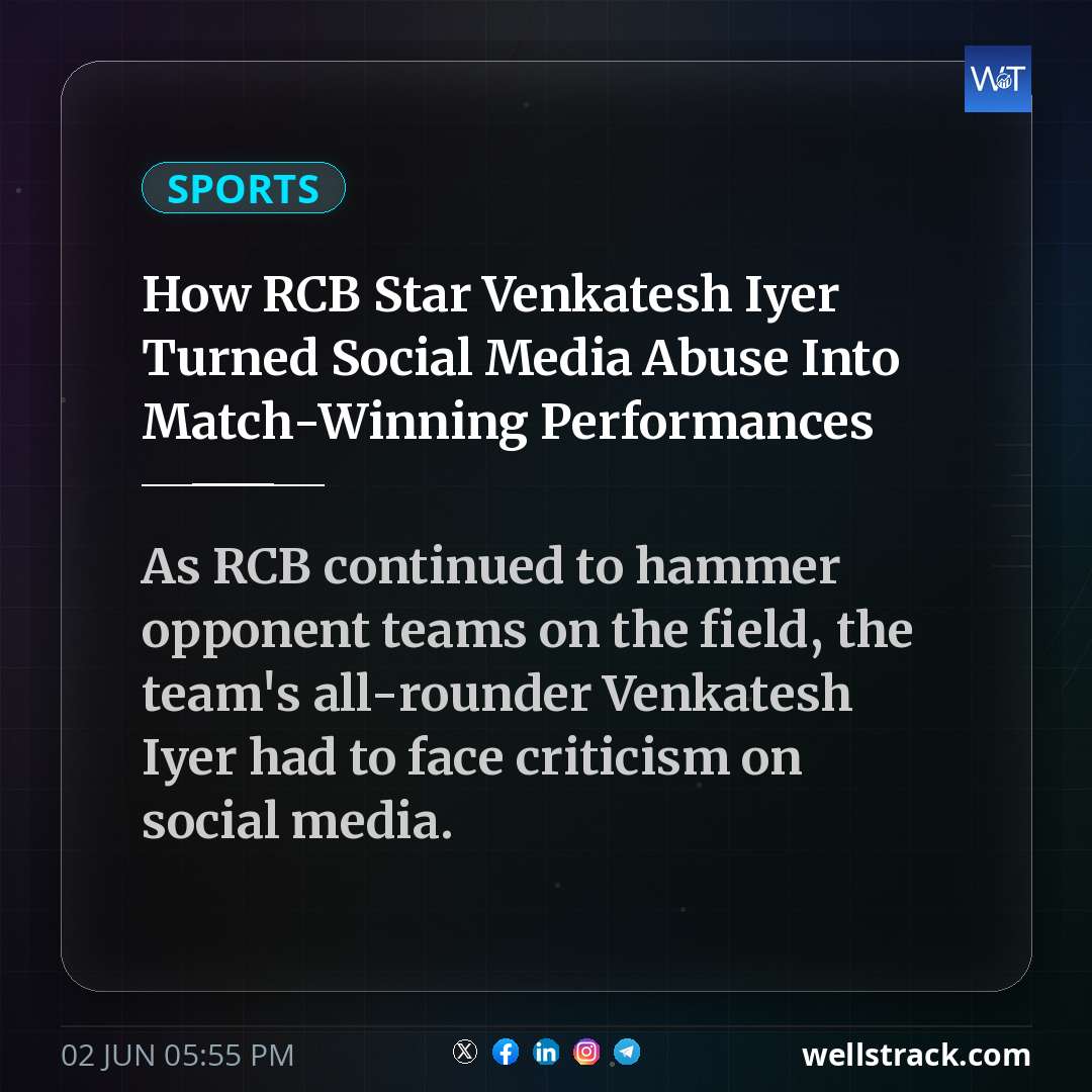 How RCB Star Venkatesh Iyer Turned Social Media Abuse Into Match-Winning Performances