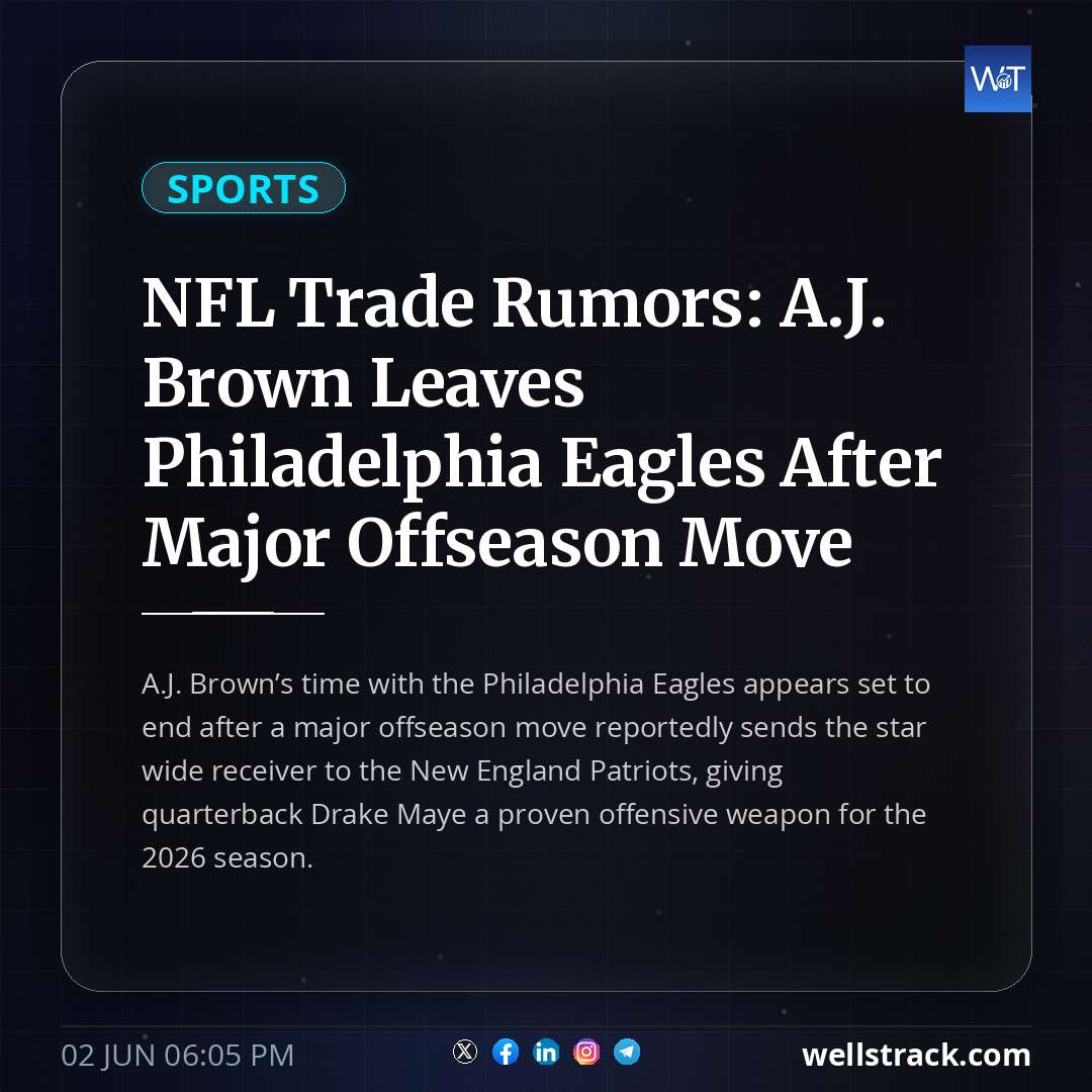 NFL Trade Rumors: A.J. Brown Leaves Philadelphia Eagles After Major Offseason Move