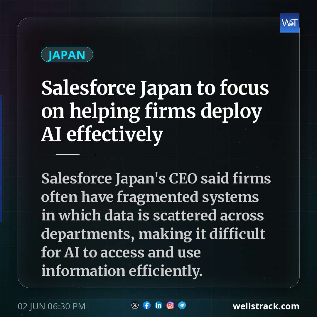 Salesforce Japan to focus on helping firms deploy AI effectively