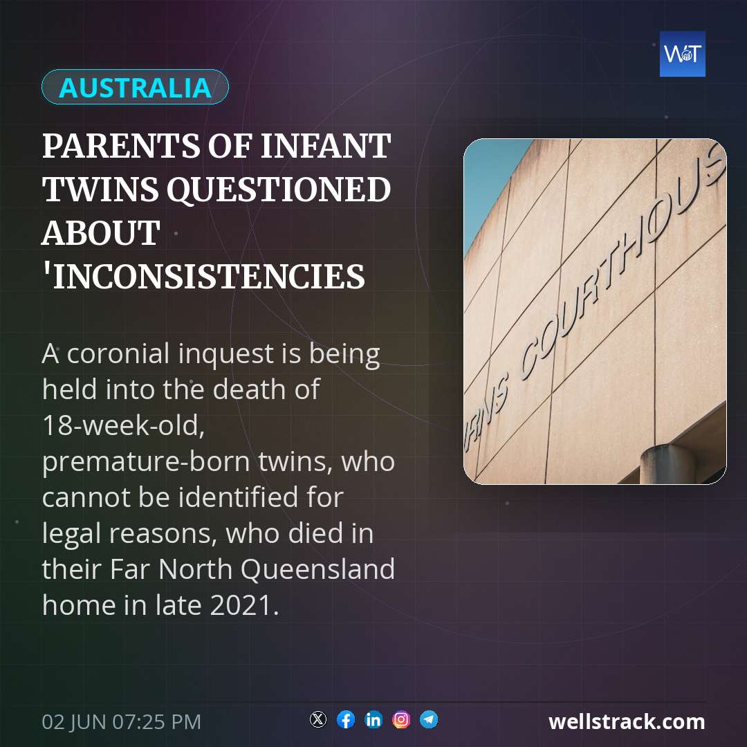 Parents of infant twins questioned about 'inconsistencies in evidence'