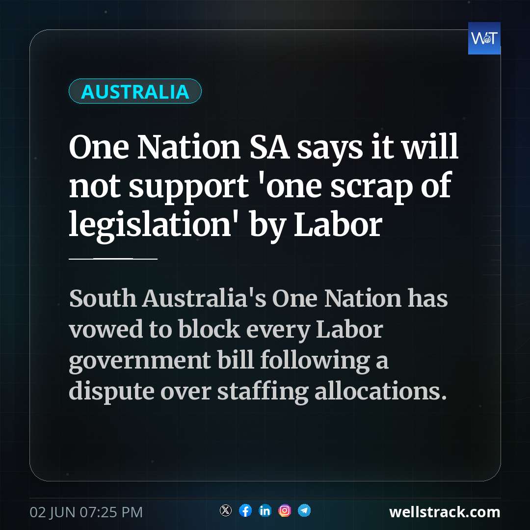 One Nation SA says it will not support 'one scrap of legislation' by Labor