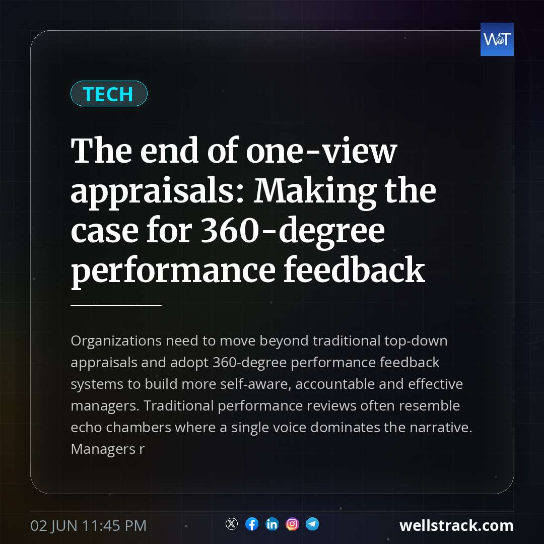 The end of one-view appraisals: Making the case for 360-degree performance feedback — WellsTrack