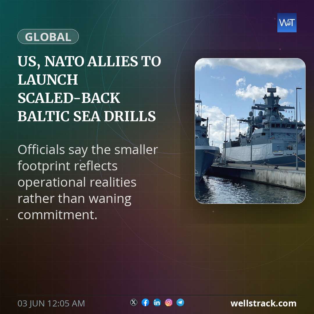 US, NATO allies to launch scaled-back Baltic Sea drills