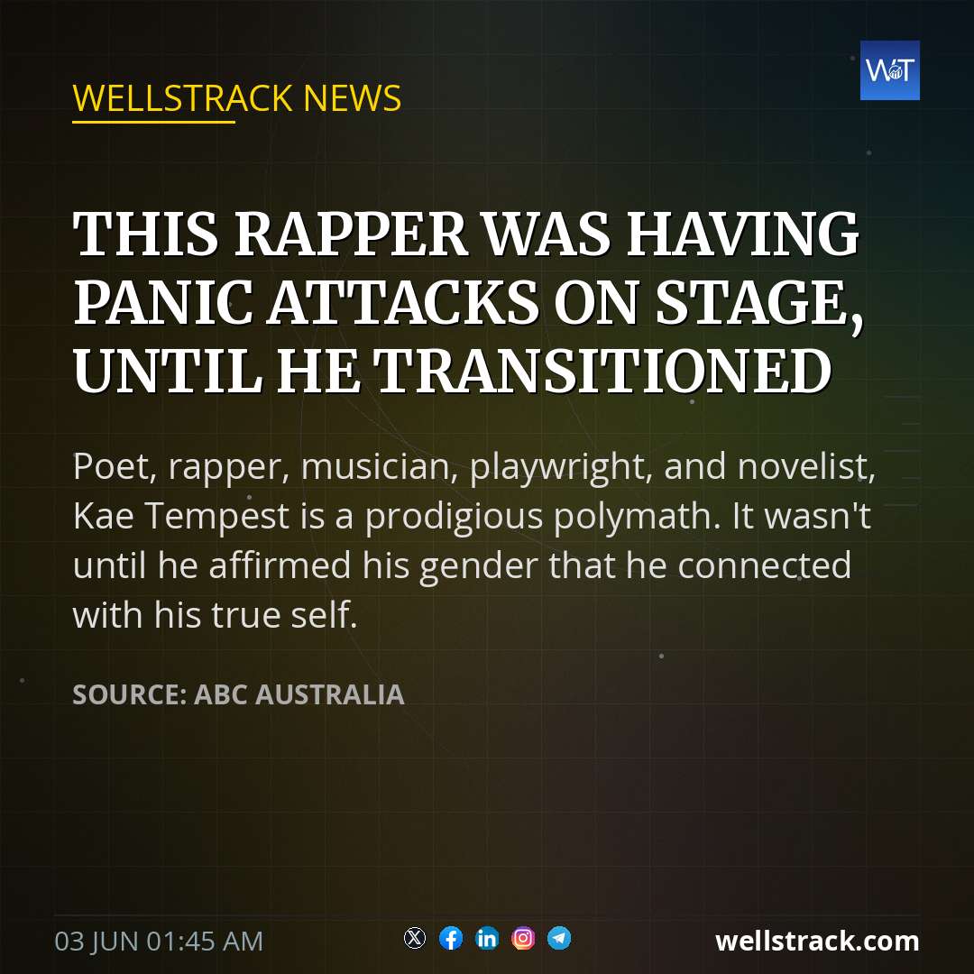 This rapper was having panic attacks on stage, until he transitioned — WellsTrack