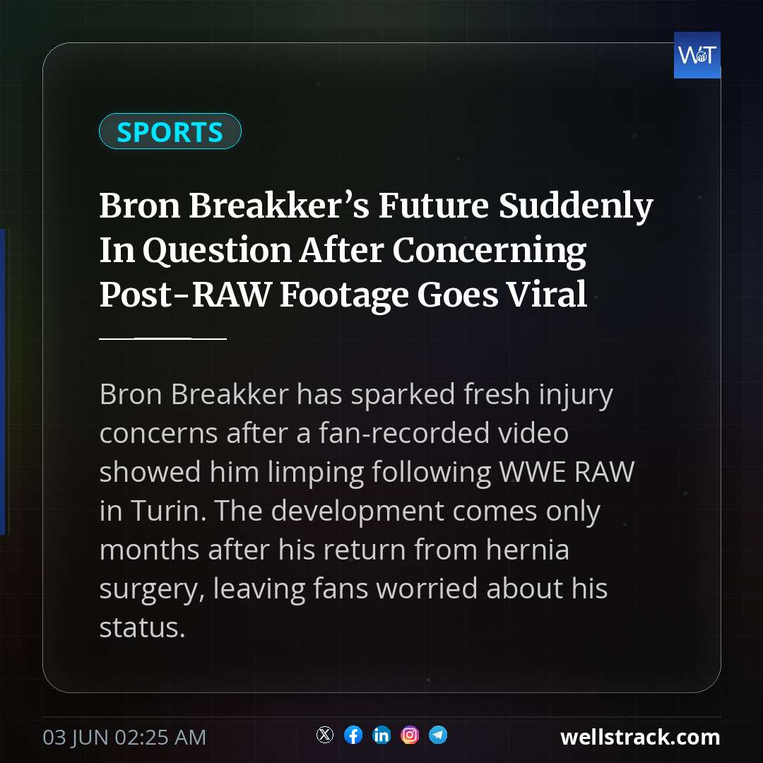 Bron Breakker’s Future Suddenly In Question After Concerning Post-RAW Footage Goes Viral — WellsTrack