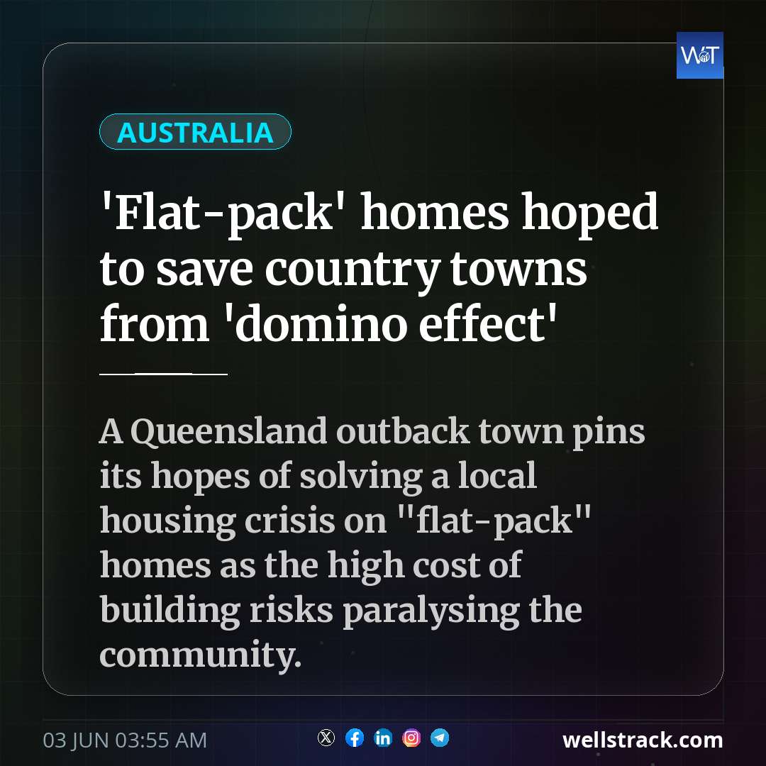 'Flat-pack' homes hoped to save country towns from 'domino effect'