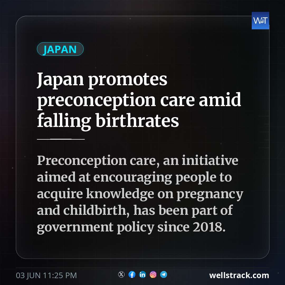 Japan promotes preconception care amid falling birthrates
