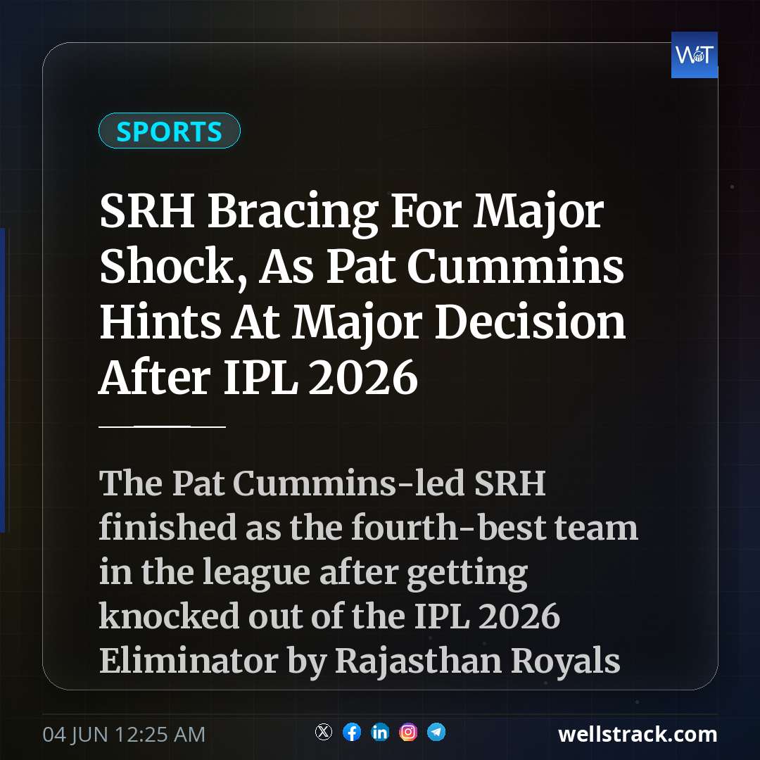 SRH Bracing For Major Shock, As Pat Cummins Hints At Major Decision After IPL 2026