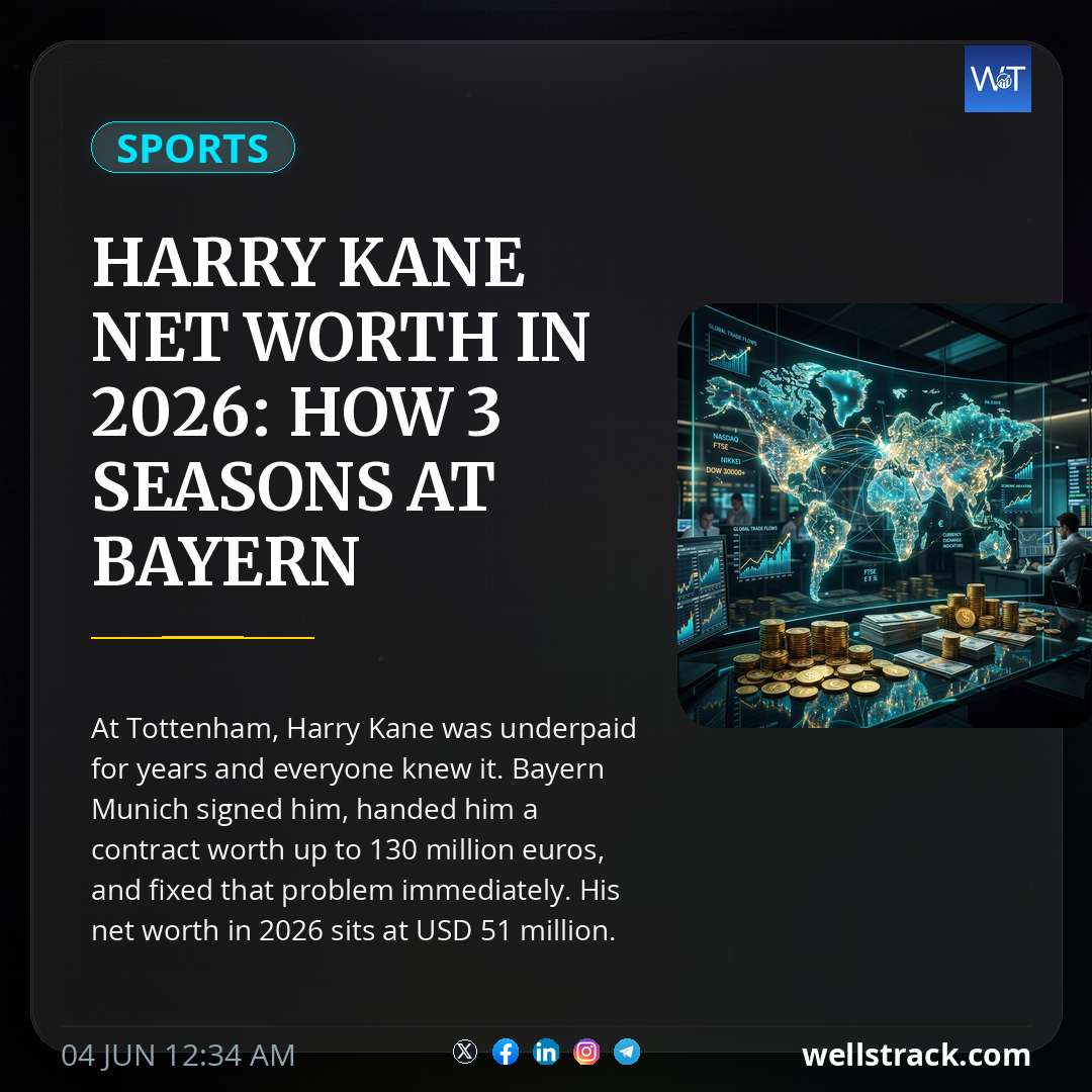 Harry Kane Net Worth In 2026: How 3 Seasons At Bayern Munich Changed His Financial Story Forever
