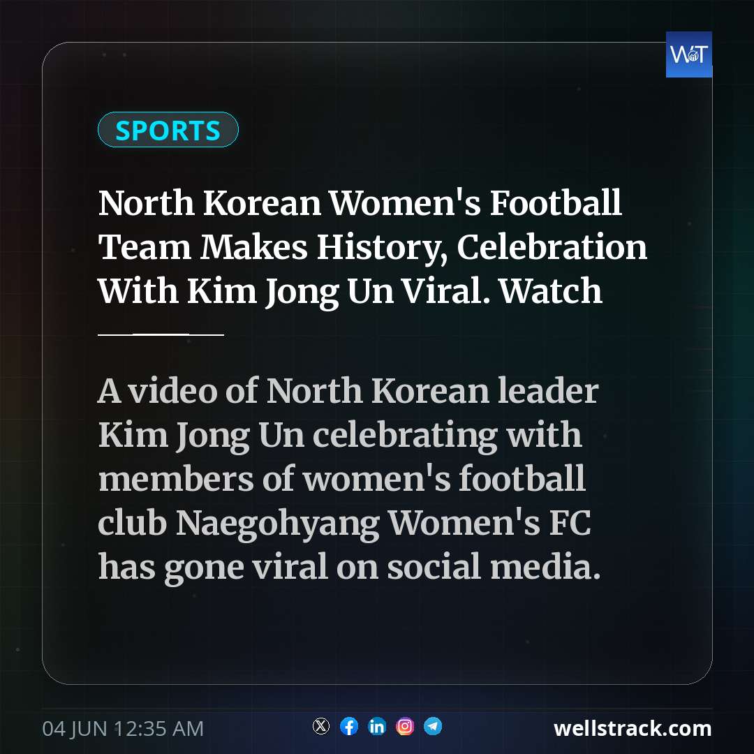 North Korean Women's Football Team Makes History, Celebration With Kim Jong Un Viral. Watch