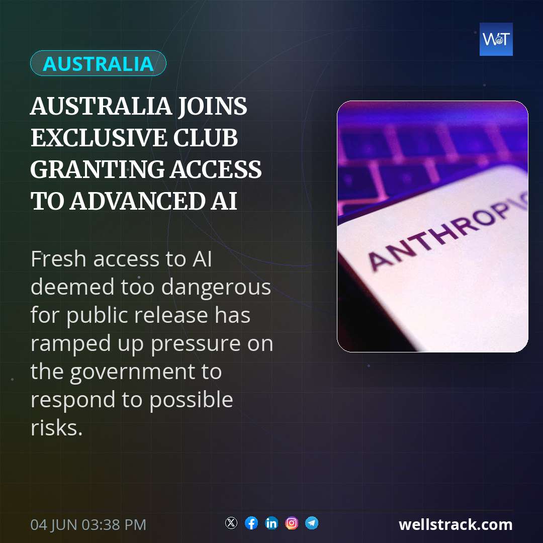 Australia joins exclusive club granting access to advanced AI — WellsTrack