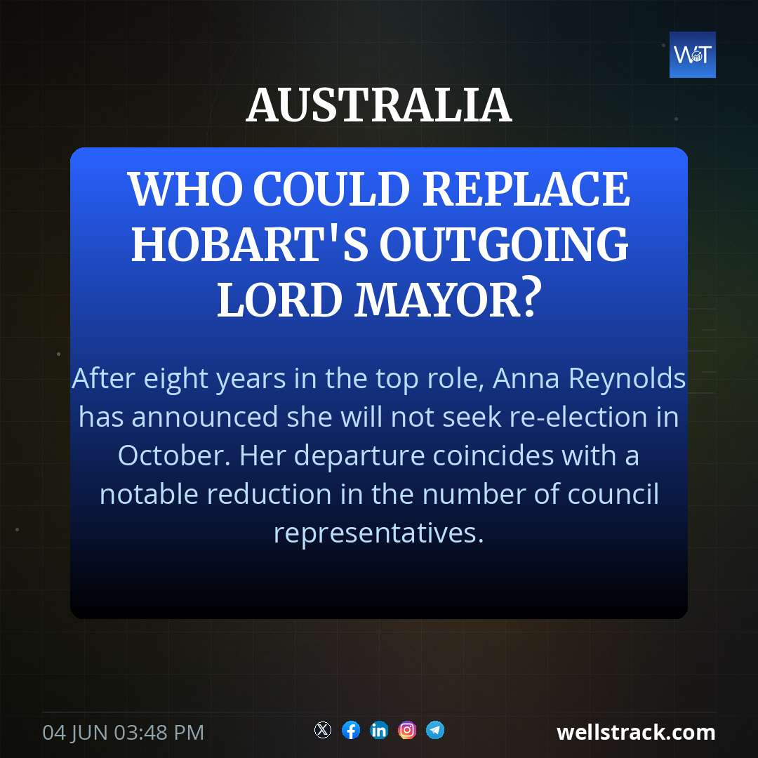 Who could replace Hobart's outgoing lord mayor?