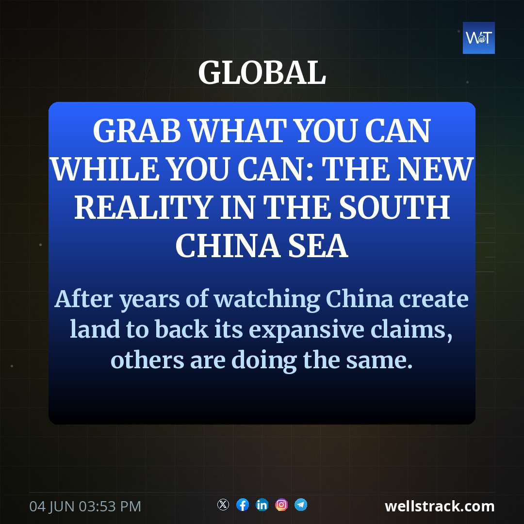 Grab what you can while you can: The new reality in the South China Sea — WellsTrack