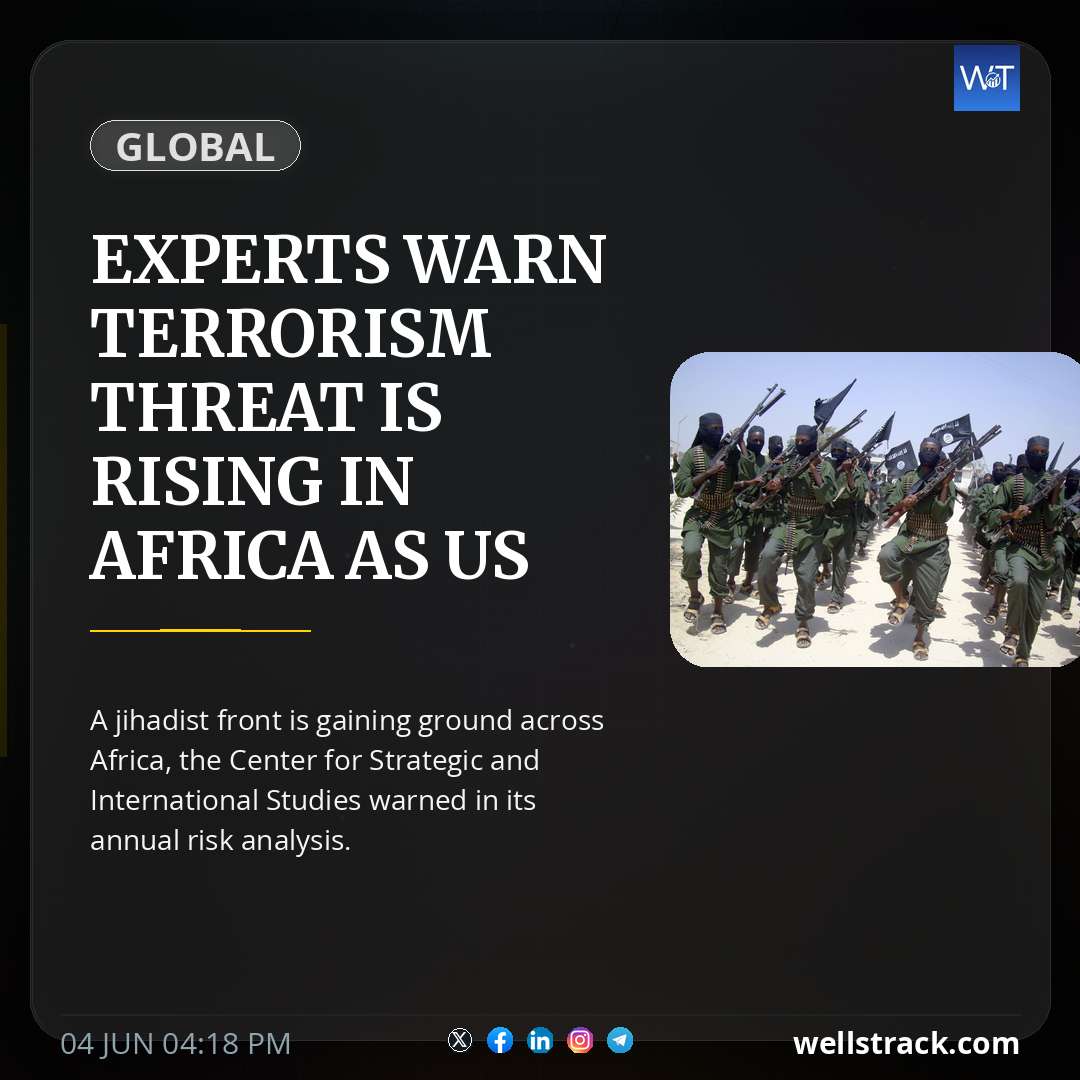 Experts warn terrorism threat is rising in Africa as US pulls back — WellsTrack