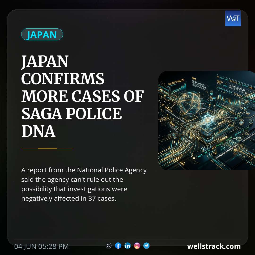 Japan confirms more cases of Saga police DNA misconduct