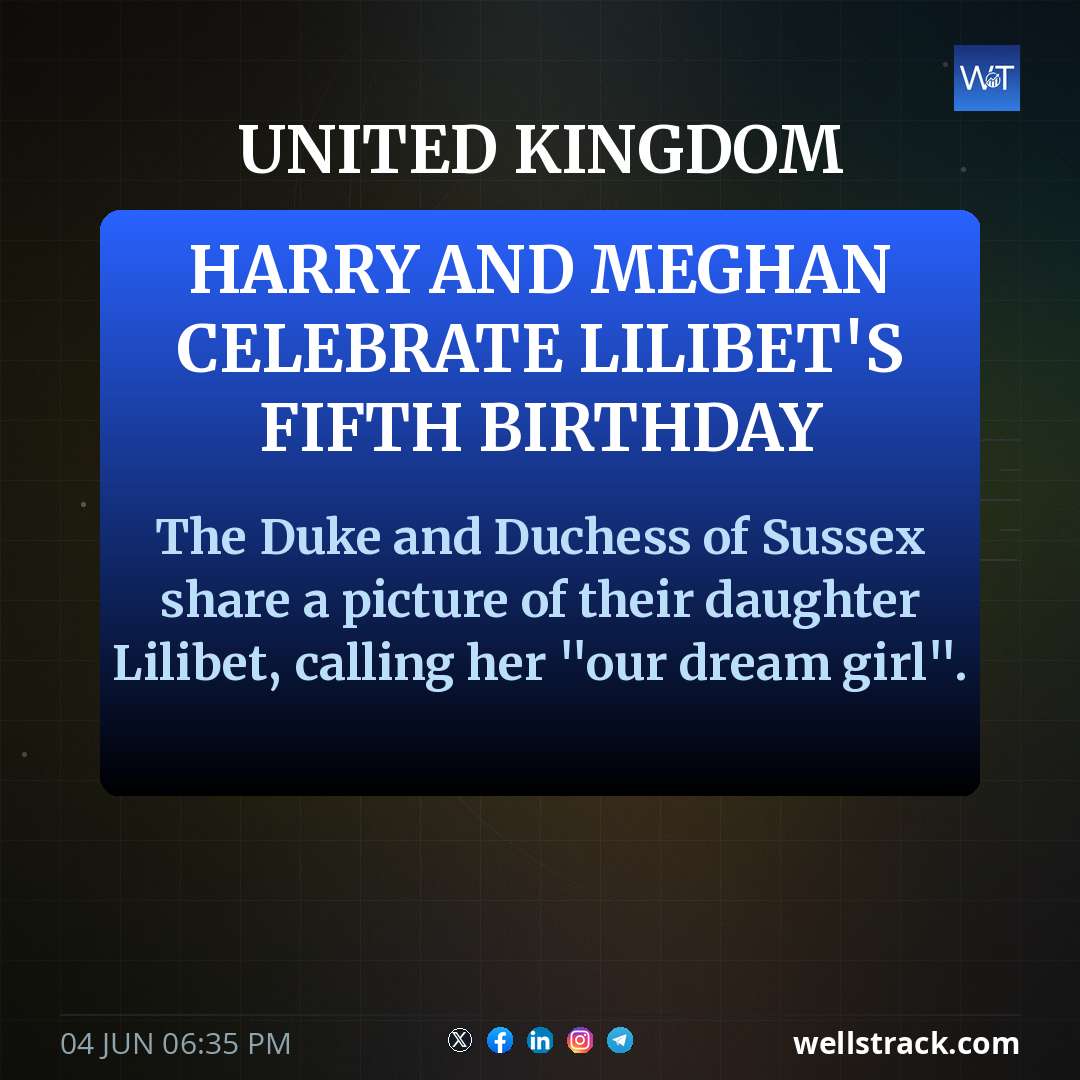 Harry and Meghan celebrate Lilibet's fifth birthday