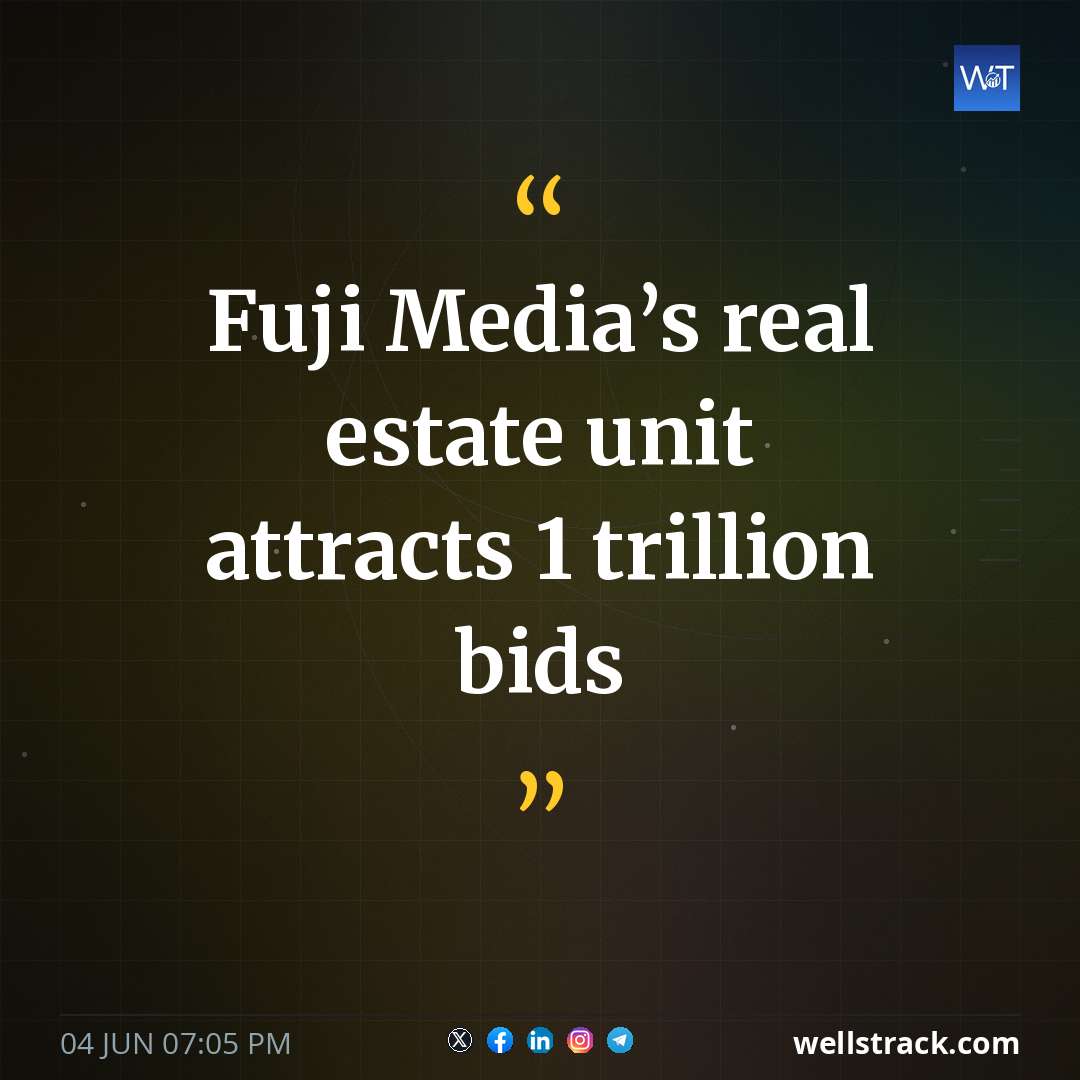 Fuji Media’s real estate unit attracts ¥1 trillion bids