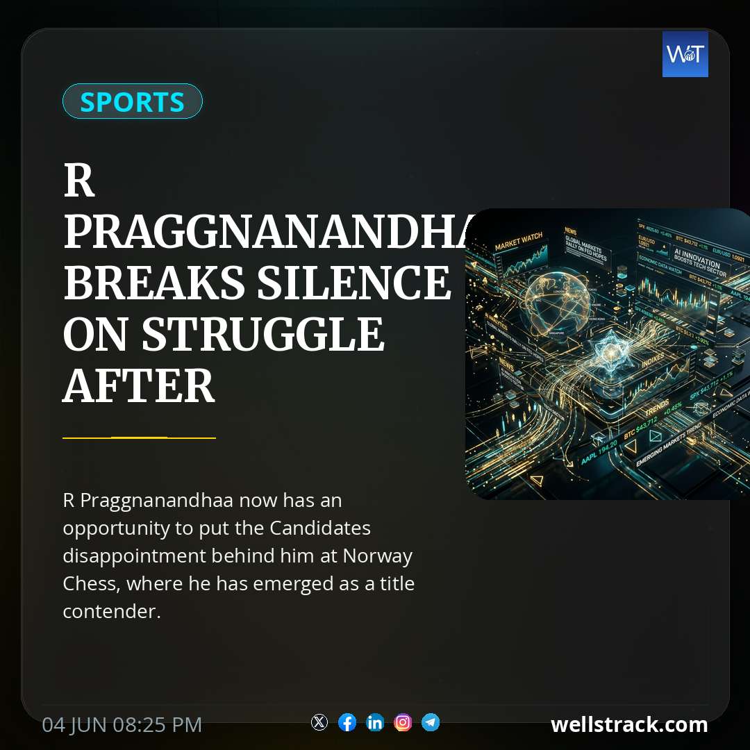 R Praggnanandhaa Breaks Silence On Struggle After Candidates Loss